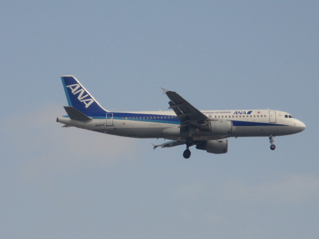 ANA　A320通過