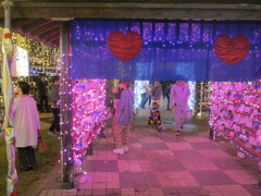 佐賀県鳥栖市中央公園のイルミネーション　⑦