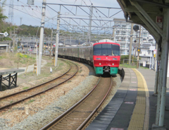 783系列車を後ろから