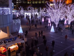 博多シティのクリスマスイルミネーション②