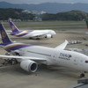 タイ国際　B787-8のダブル①