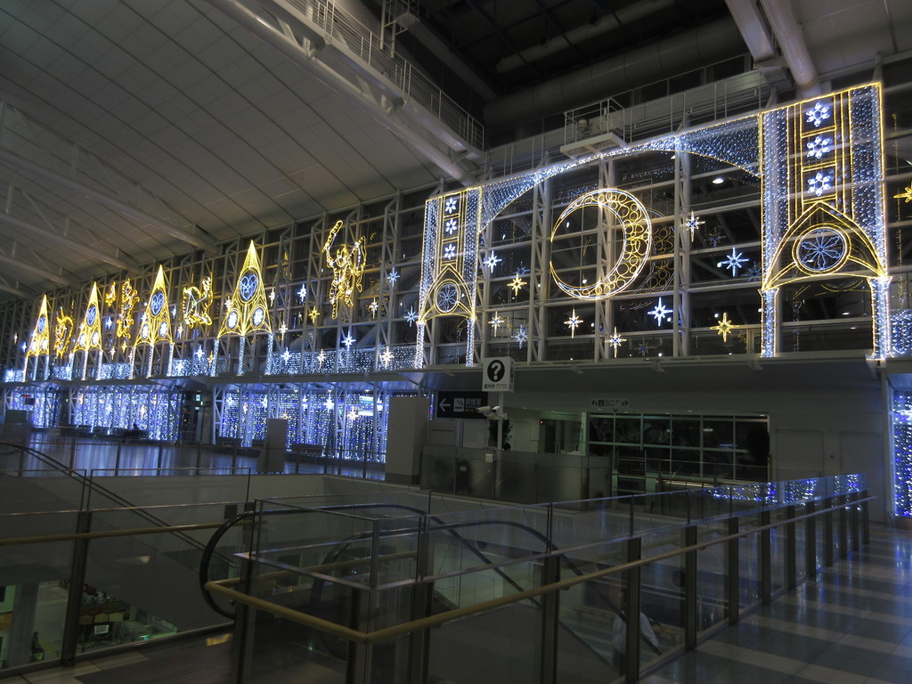 福岡空港クリスマスイルミネーション　②