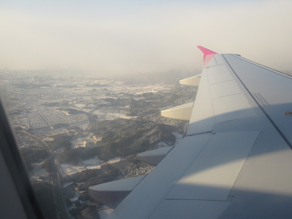 関空から福岡までPEACH搭乗しました⑨