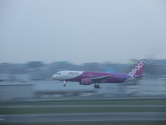 PEACHの流し撮り