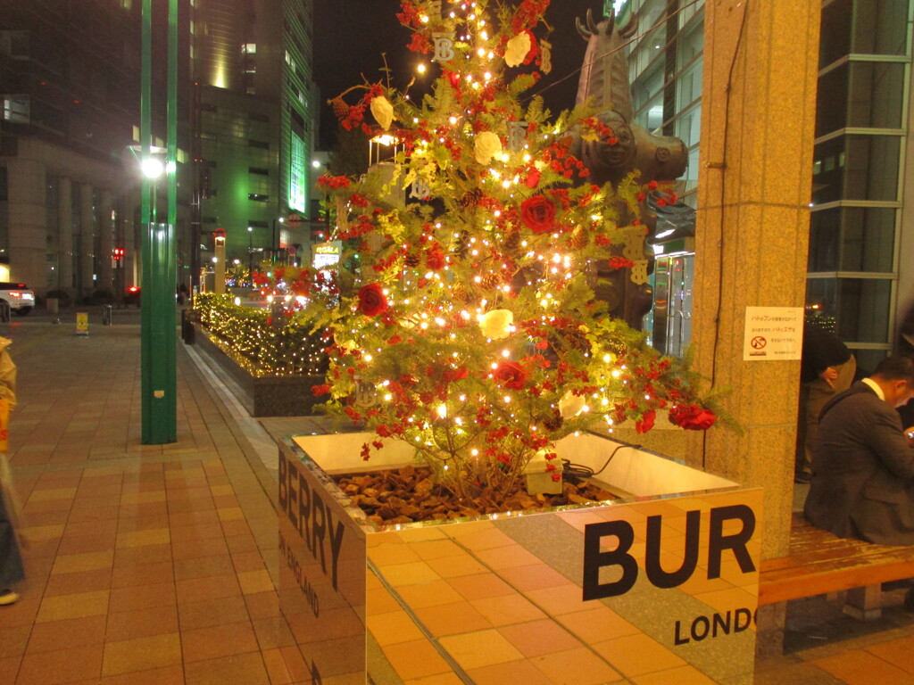 福岡天神のクリスマスイルミネーション　④