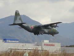 福岡空港ランディング　⑧