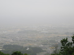 黄砂で覆われた市街地②