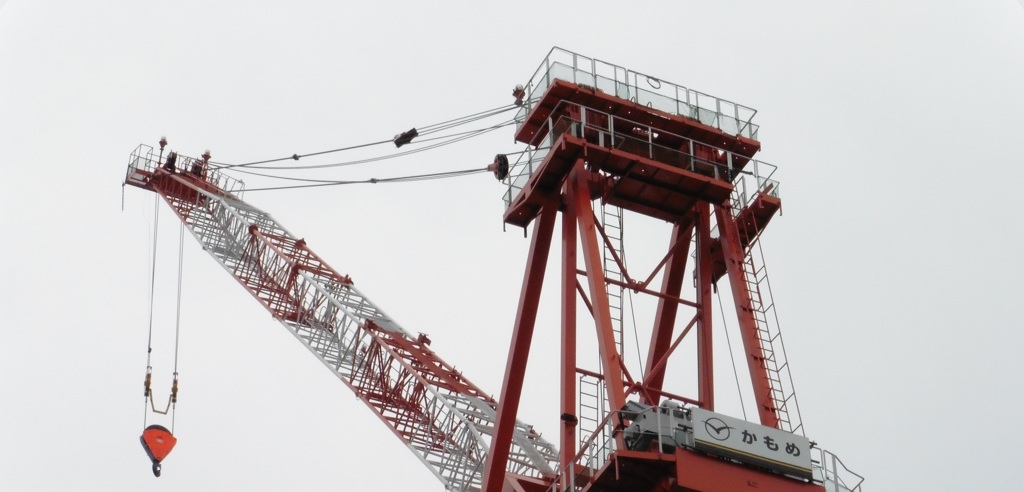 博多駅隣の工事現場