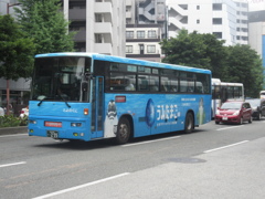 大分バスの　うみたまご　の塗装車両①