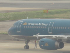 ベトナム航空の出発