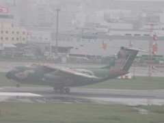 航空自衛隊C-1　68-1020着陸