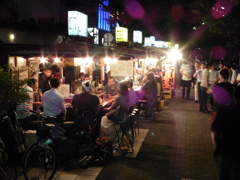夜の中洲の屋台①