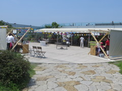 博多シティ屋上での子供カフェ⑦