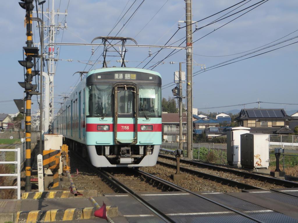 筑紫野市内で撮影した西鉄電車①