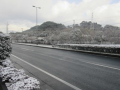 佐賀県基山町の積雪　⑥