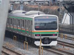 浦和付近を走行する宇都宮線