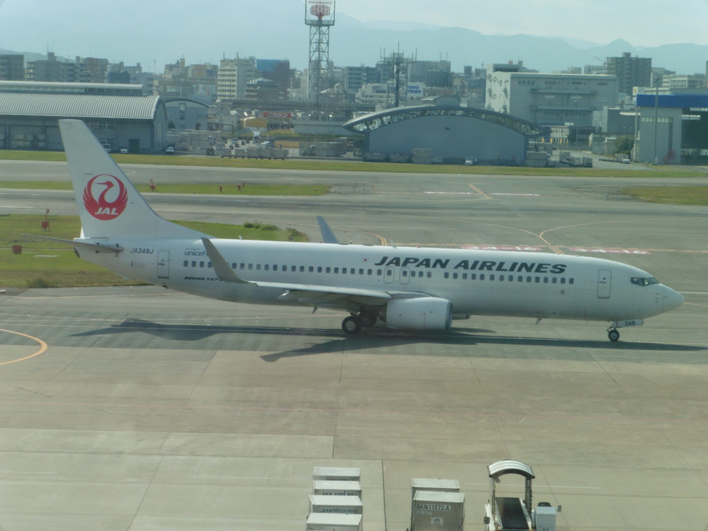 JAL　B737-800　JA348J
