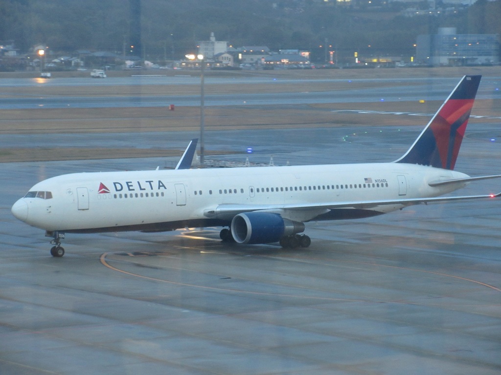DELTA　B767到着③