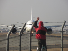 飛行機ファンの人たち①