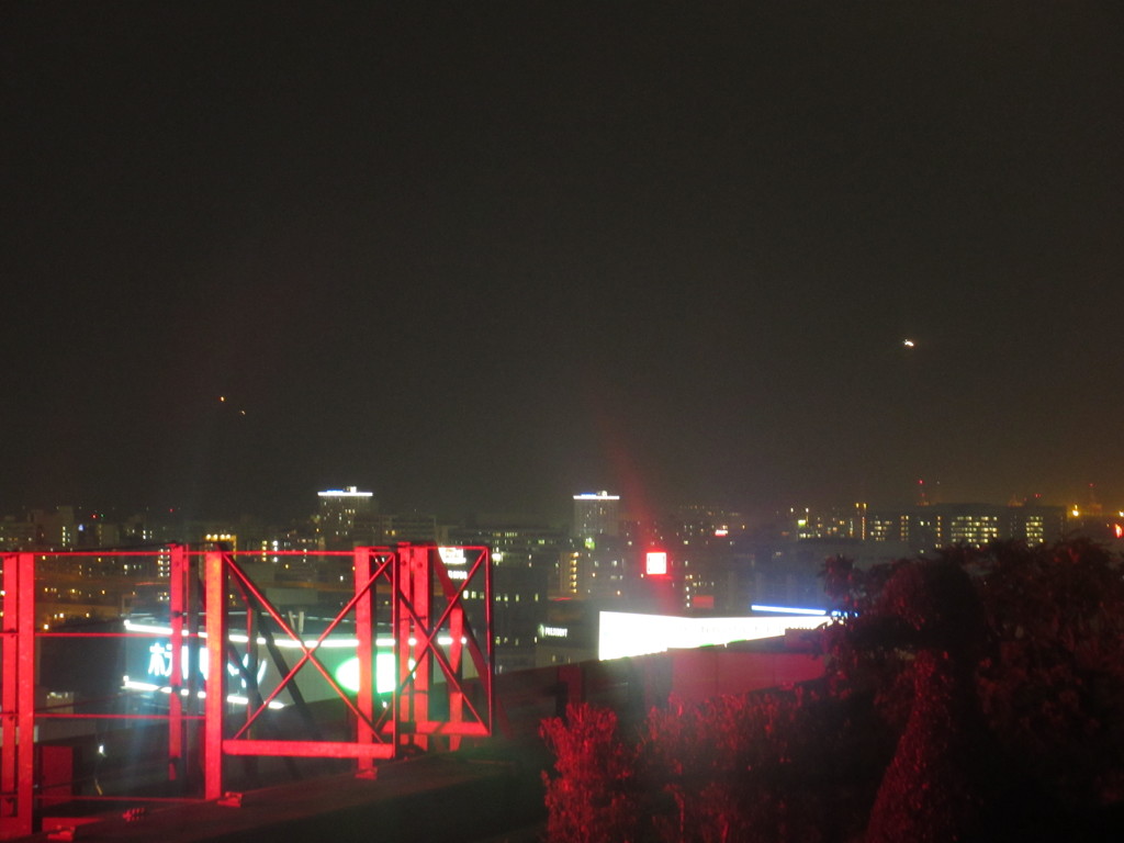 夜の博多シティ展望台③