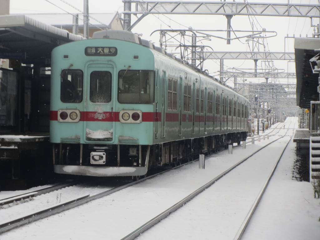 大雪と鉄道　⑧