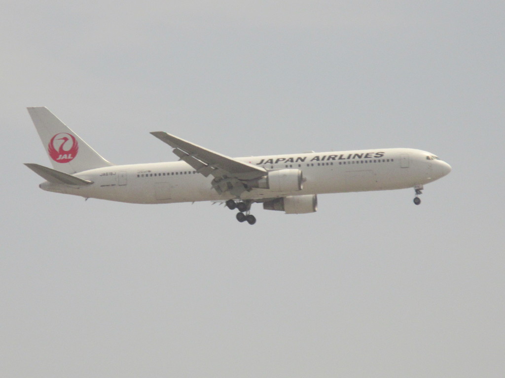 着陸　JAL　B767