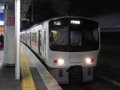 博多駅から快速門司港行き発車