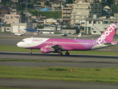 PEACH　JA802P離陸