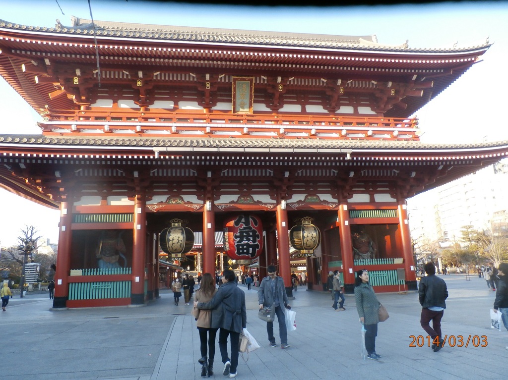 浅草寺にて③