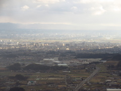 山頂から見る久留米市②