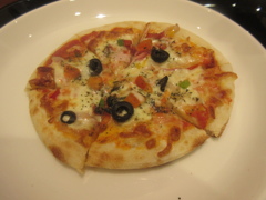 ナポリ風ピザ