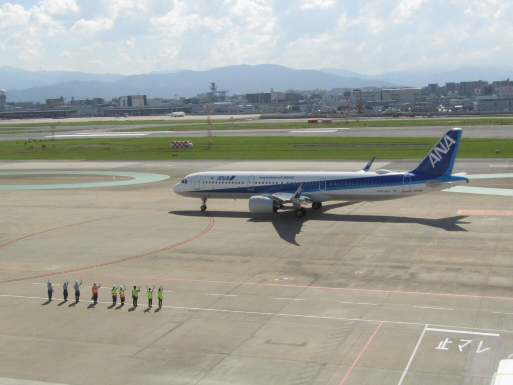 ANA　福岡空港にて　③