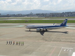 ANA　福岡空港にて　③