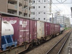 EF81-451貨物の通過　③　