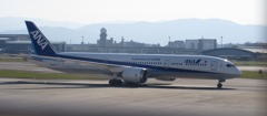 ANA　B787-9到着