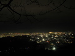 宝満山からの夜景