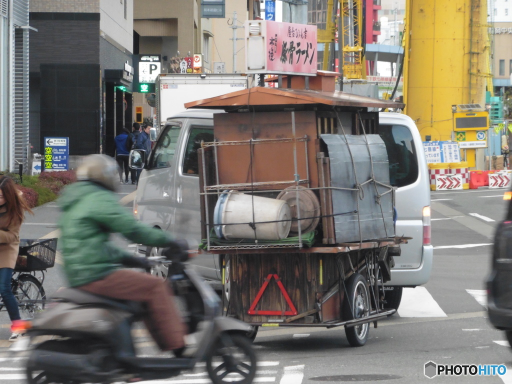 屋台の準備