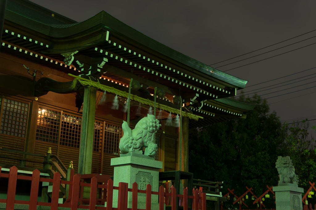 朝日氷川神社①
