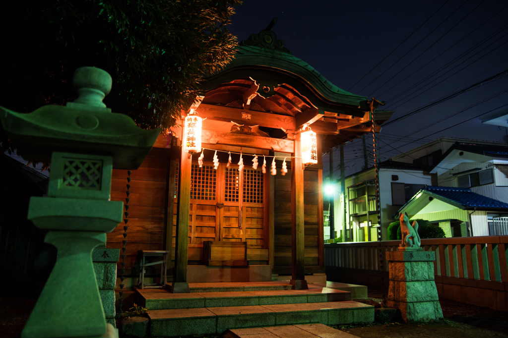 朝日稲荷神社①