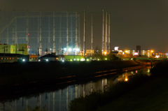 近所の橋からの夜景
