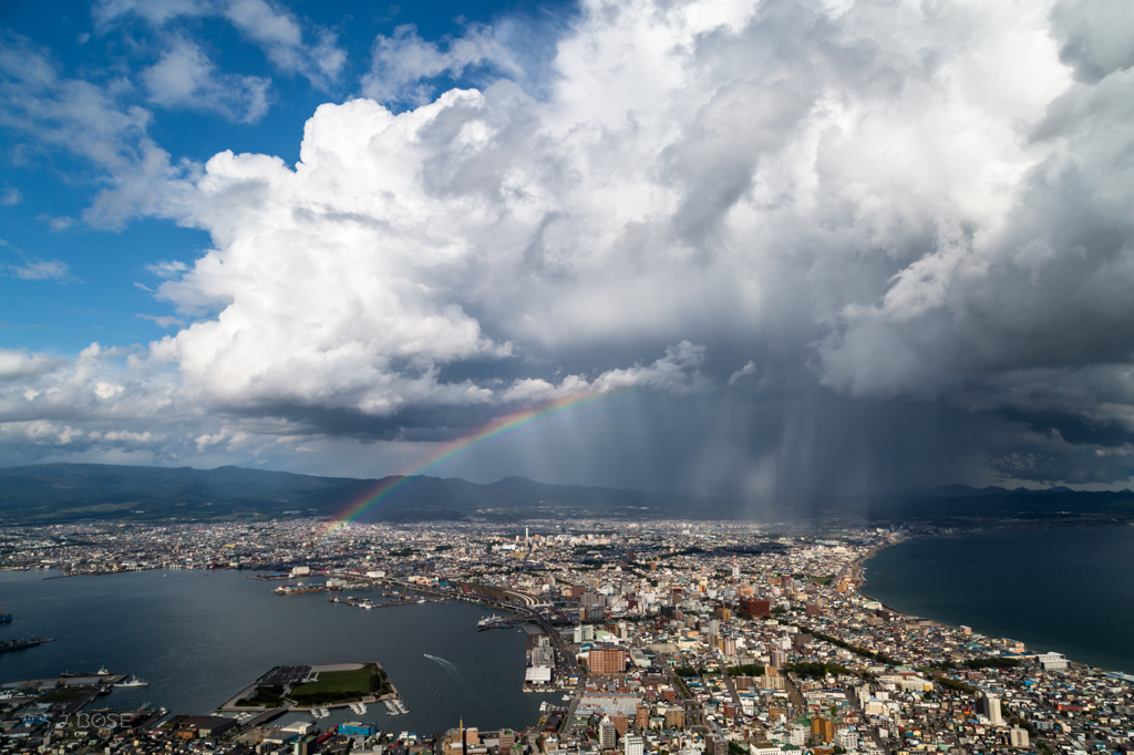 雨のち虹のち晴ればれ