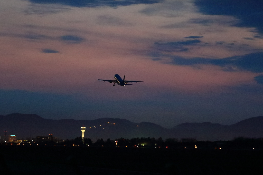 夜間飛行 ～ Airbus A320-211