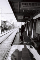電車待ち