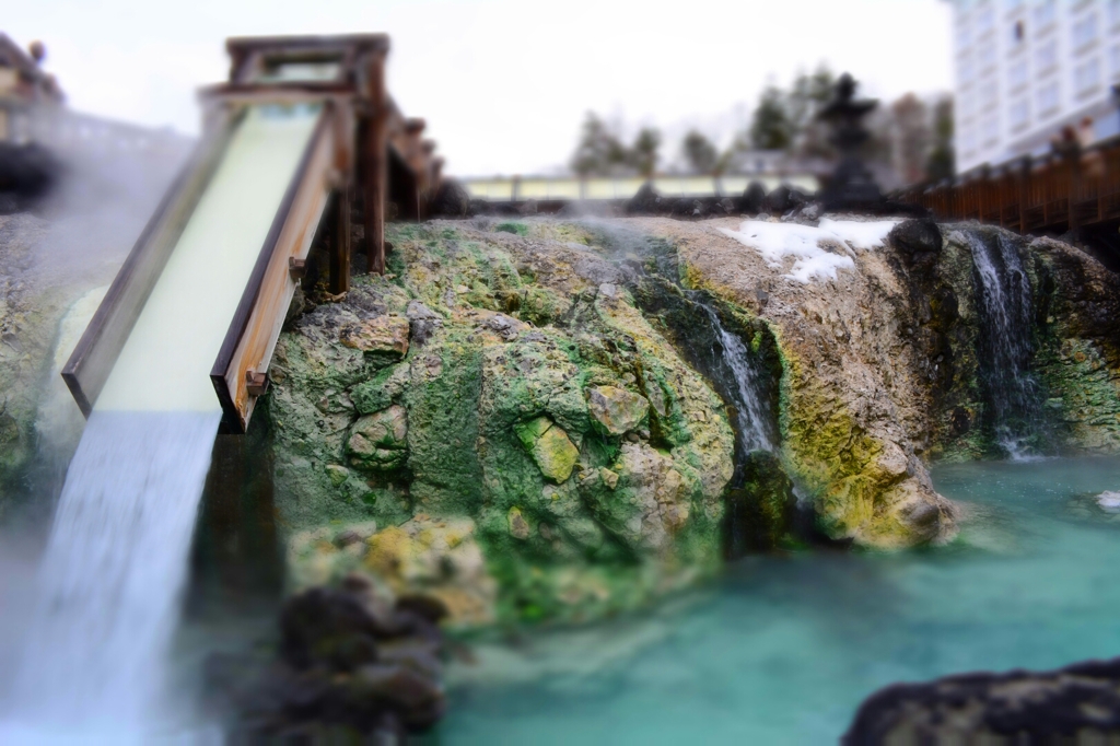 草津 湯畑