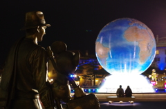 夜のディズニーシー