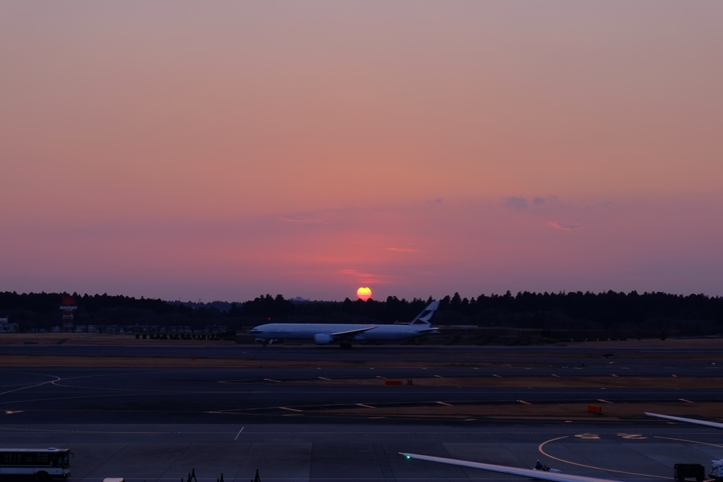 最後の夕焼け