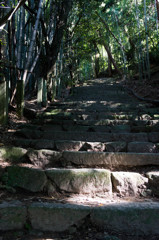 長命寺の階段