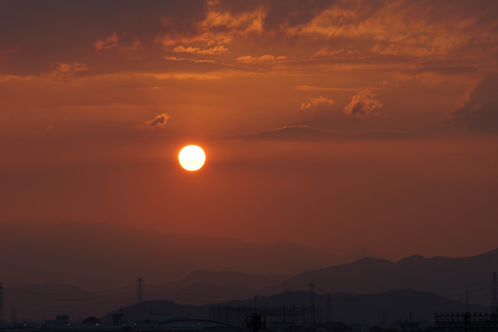 傾きの太陽