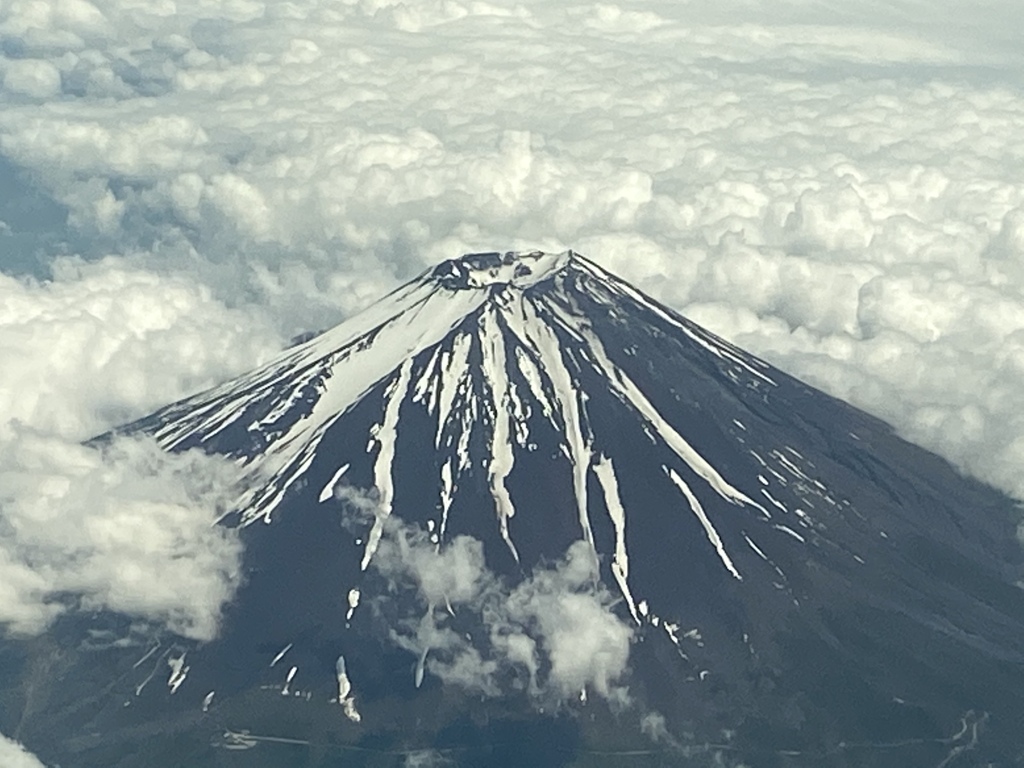 富士山（上空から）