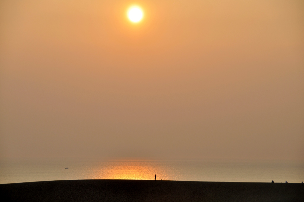 鳥取砂丘の夕日Ⅲ